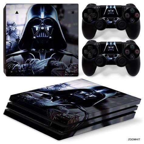 Ps4 Pro Playstation 4 Console Skin Decal Sticker Star Wars Darth Vader