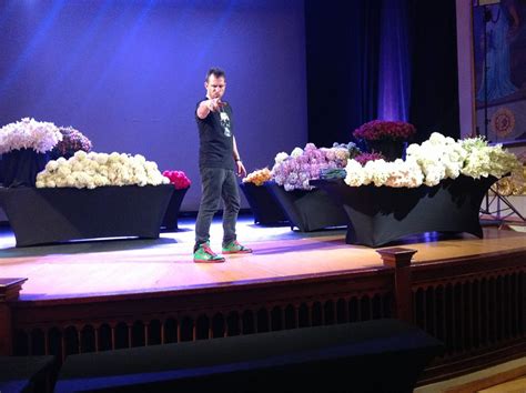 Too much rots the stem. Wedding Florist to Know Jeff Leatham