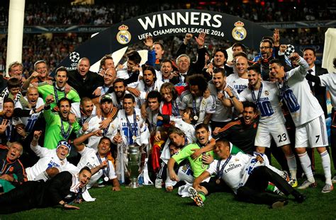 Real Madrid Winners Uefa Champions Leaque Uefa Champions