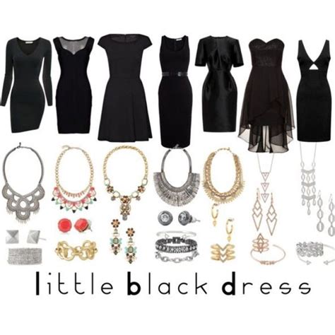 Jewelry For Little Black Dress Mulya