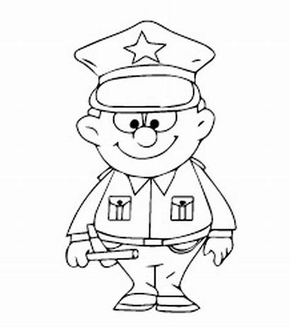 Police Coloring Toddler