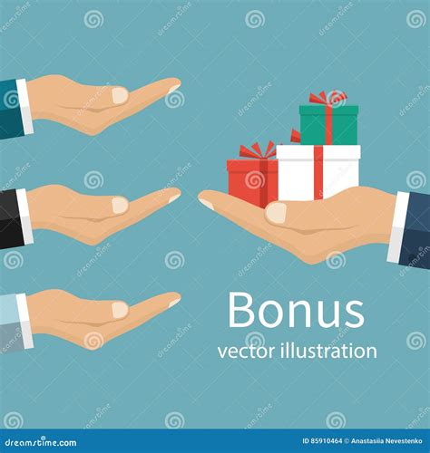 Awards Bonuses Of Employees Stock Vector Illustration Of Male Bonus