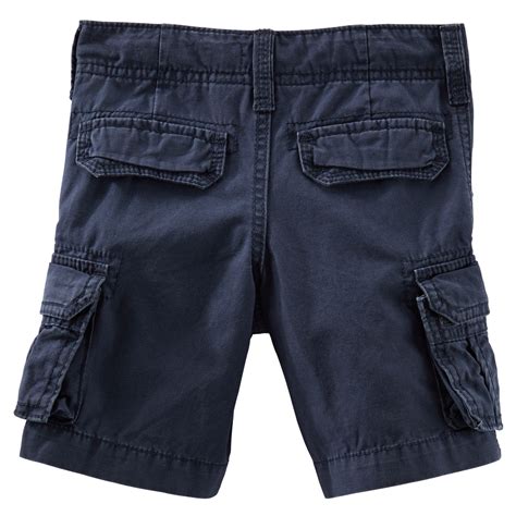 Oshkosh Boys Adjustable Waist Cargo Shorts Blue Size 5t Toddler Ebay