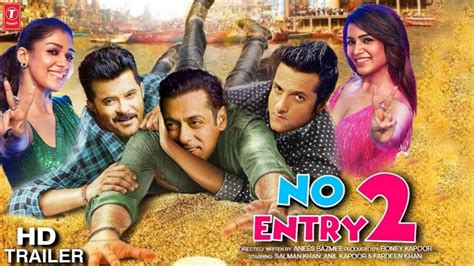 No Entry 2 Official Announcement Update Salman Khan Anil Kapoor Fardeen Khan Trailer Teaser