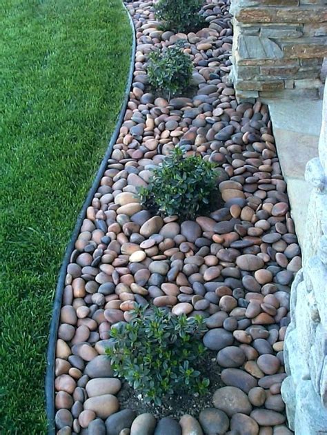Black slate rock for landscaping. Black Star Gravel Landscape Black Granite Landscape Gravel ...