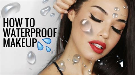 How To Waterproof Makeup How To Stop Makeup From Melting Or Creasing