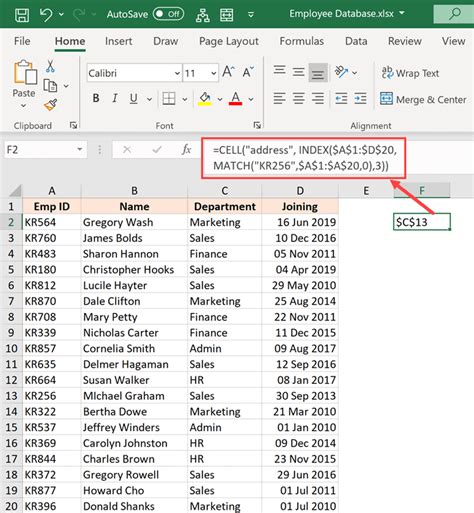 How To Return In Excel