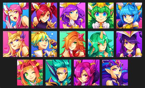 Star Guardian 1st 3rd Generation Icons By Vmat On Deviantart