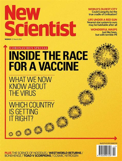 Issue 3274 Magazine Cover Date 21 March 2020 New Scientist
