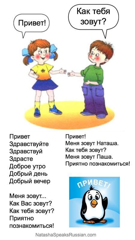 Learnrussian Basic Russian Phrases How To Greet People Introduce Yourself Ask A Name And M