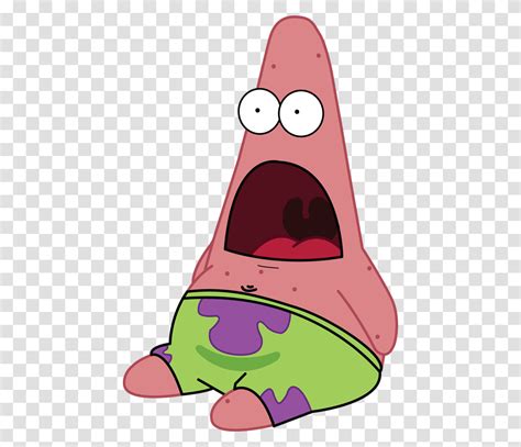 Patrick Star Shocked Clipart Download Patrick Star Derp Apparel Hat