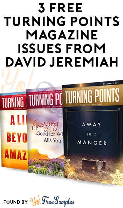 3 Free Turning Points Magazine Issues From David Jeremiah