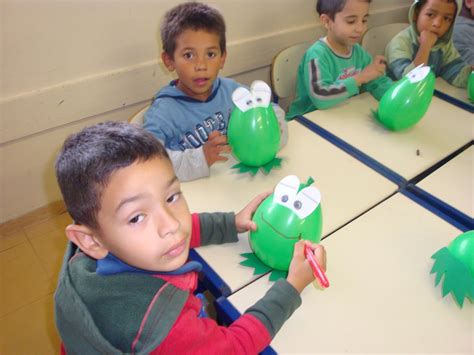 Educa O Infantil Embu Das Artes Brincando E Criando Com Bexigas