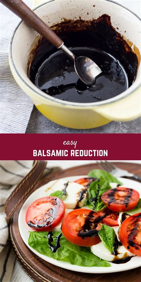 Balsamic Reduction Is A Simple Sauce That Can Elevate A Dish To The