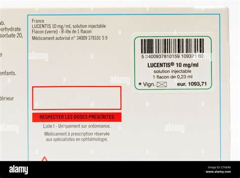 Ficha Precio De Lucentis Ranibizumab Utilizada Por Ojo Dmae La