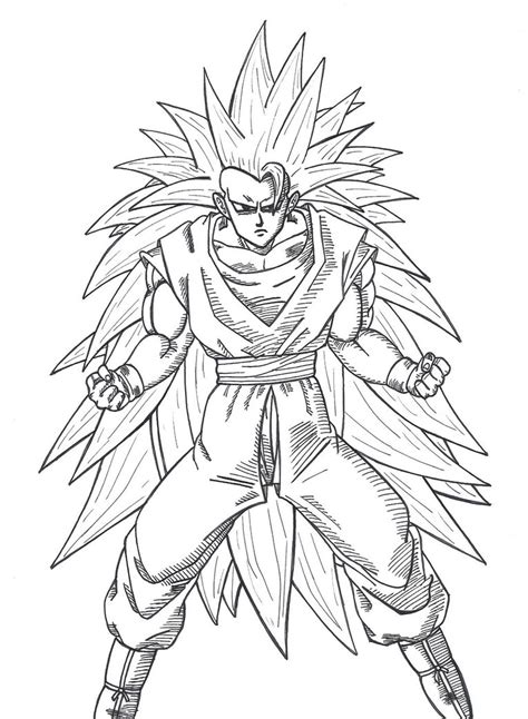 How to draw goku from dragon ball z. Goku Ssj Drawing at GetDrawings | Free download