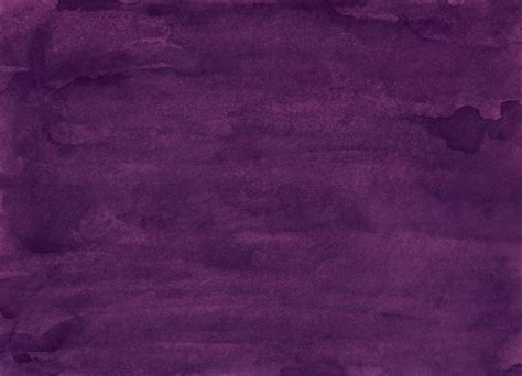 Textura De Fondo De Color Púrpura Oscuro Acuarela Pintado A Mano