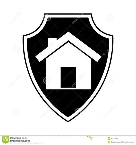 Check spelling or type a new query. Shield Insurance With House Isolated Icon Stock Vector ...