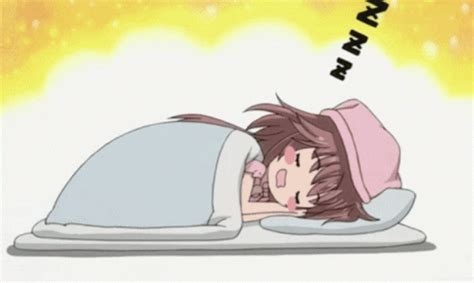 Sleeping Anime Girl 