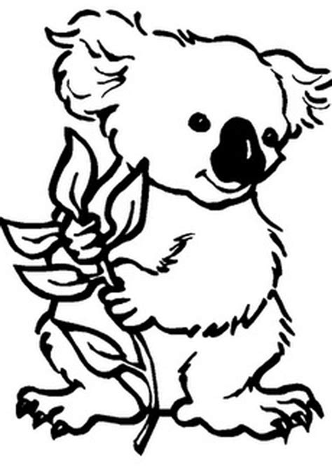 77 Dessins De Coloriage Koala à Imprimer Sur Page 5