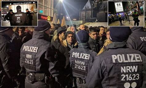 German Police In Cologne A Year After 600 Women Celebrating New Years Eve Were Sexually