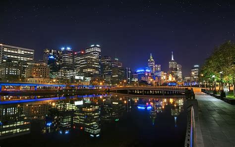 Cities Australia Melbourne Yarra River Hd Wallpaper Peakpx