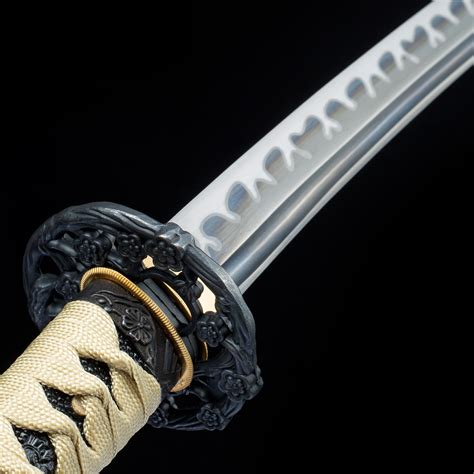 Handmade High Manganese Steel Black Blade Japanese Wakizashi Swords