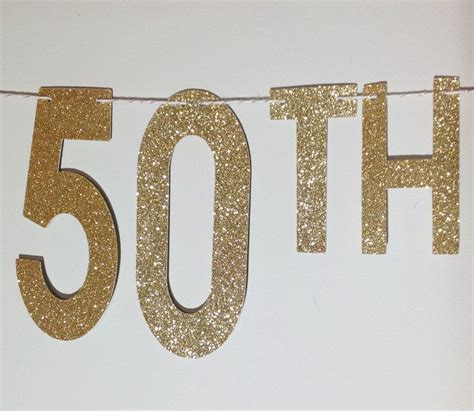 50th Birthday Banner 50 And Fabulous Custom 50th Birthday Party