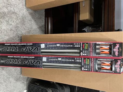 Victory Archery Vap Sport Fletched Arrows 400 Spine 166 Diameter With