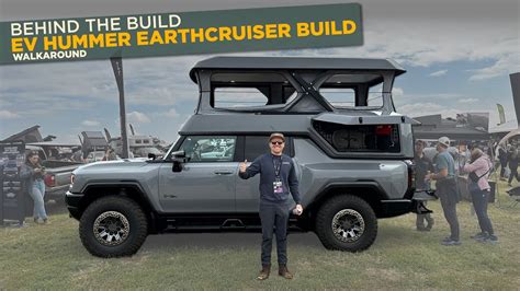 Gmc Hummer Ev Earthcruiser Build Overland Expo Walkaround Ev Truck