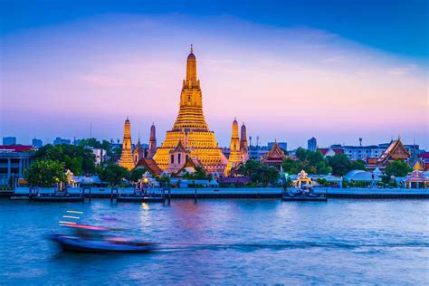 Templo Del Amanecer Wat Arun En Bangkok Tailandia Mega Ricos