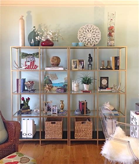 Measures 17.5 h x 12 w x 6.5 depth Pin by Melanie Flynn on Dwell | Ikea vittsjo, Bookcase ...