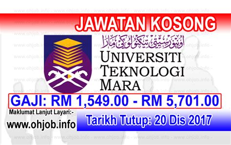 There are 1 kerja kosong librarian in and related to jawatan kosong librarian, jobs for librarian, librarian job openings, librarian job vacancies, librarian job opportunities at jawatan kosong 2020. Jawatan Kosong UiTM Cawangan Terengganu (20 Disember 2017 ...
