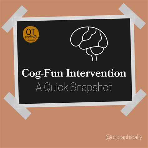 Cog Fun Intervention Snapshot — Ot Graphically