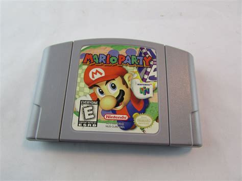 Nintendo 64 N64 Mario Party Game Cartridge Super Clean Etsy Video