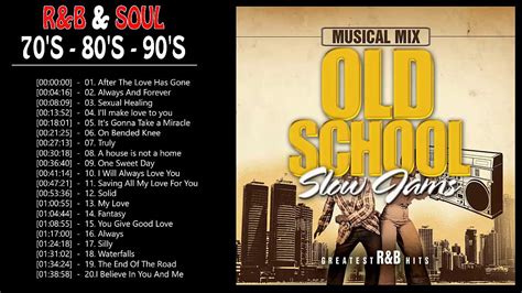 Don't know what song's been playing on the radio? Best Old School Slow Jams Mix R&B & Soul 70'S, 80'S & 90'S ...
