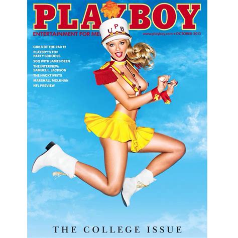 Playboy Cover October Issue Model Ashley Hobbs Photographer