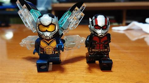 Lego Ant Man And The Waspmy Custom Minifiguresアントマンandワスプ制作 Youtube