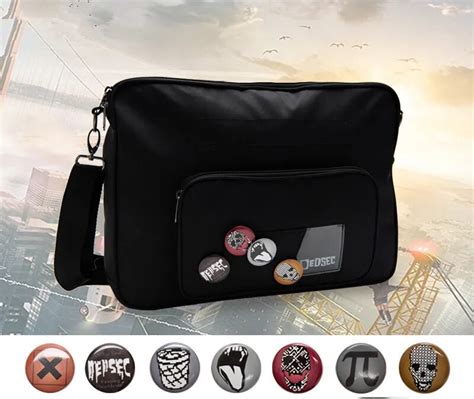 Game Watch Dogs 2 Cosplay Bags Anime Marcus Holloway Aiden Pearce