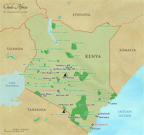 Africa Map Kenya Kenya History Map Flag Climate Capital