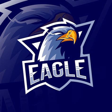 Premium Vector Eagle Mascot Logo Esport Design