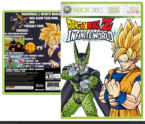 Viewing Full Size Dragon Ball Z Infinite World Box Cover