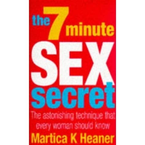 used the 7 minute sex secret the astonishing technique that every woman should know on onbuy