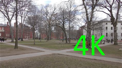 A 4k Tour Of Harvard University Youtube