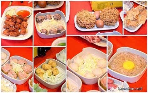 Each person sharing the fondue adds their own ingredients to the broth. Madam Wong's Steamboat @ Dataran C180 Balakong | Isaactan.net