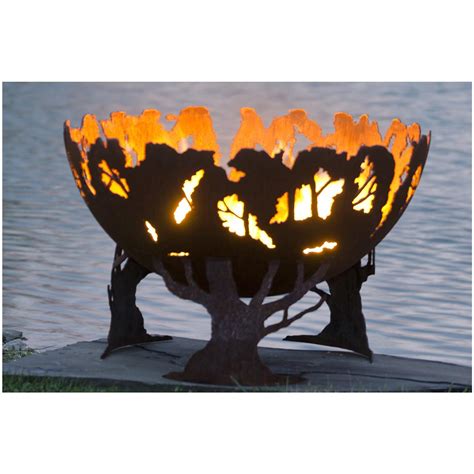 Get the best deal for fire pits bowls from the largest online selection at ebay.com. "Forest Fire" 37" Custom Steel Fire Bowl from The Fire Pit ...