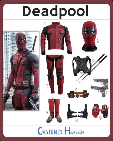 Diy Deadpool Costume Ideas 2023 Cosplay And Halloween Ideas