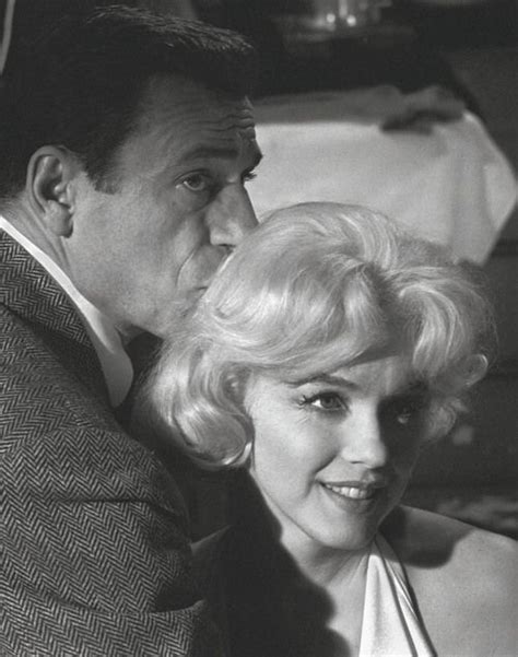 Marilyn Monroe And Yves Montand On The Set Of Lets Make Love