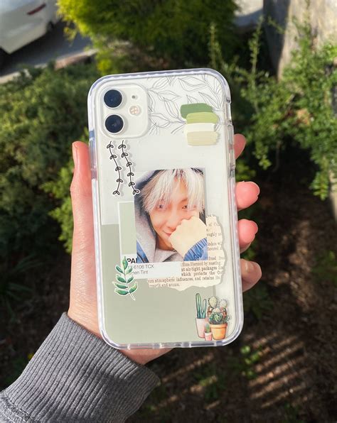 Preorder Bts Namjoon Aesthetic Kpop Phone Case Iphone 11 Etsy