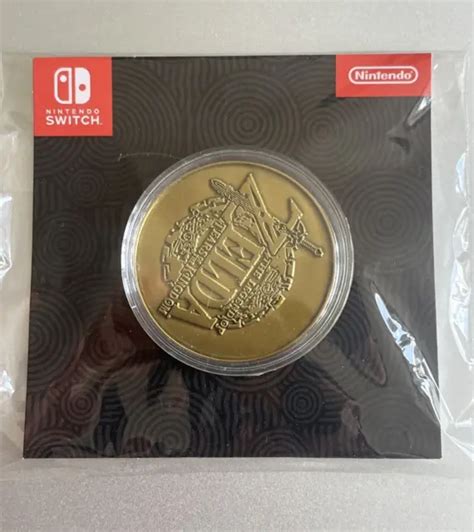 The Legend Of Zelda Tears Of The Kingdom Gold Coin Collectors New
